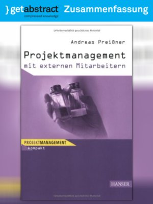 cover image of Projektmanagement mit externen Mitarbeitern (Zusammenfassung)